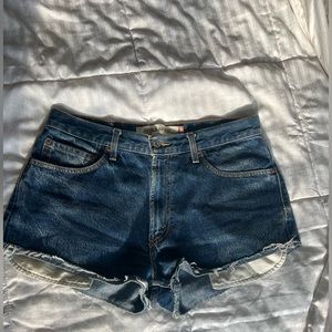 Levi 505 shorts - Blue Jean. Fits M-L
